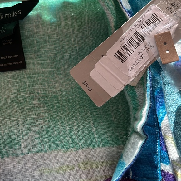 Ali Miles abstract mandarin jacket top - Picture 8 of 8